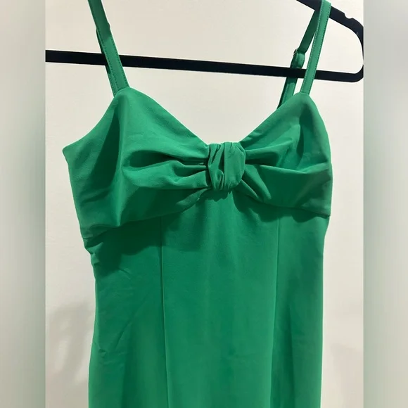 Cinq à Sept Green Midi Dress, Size 2 - Picture 4 of 5